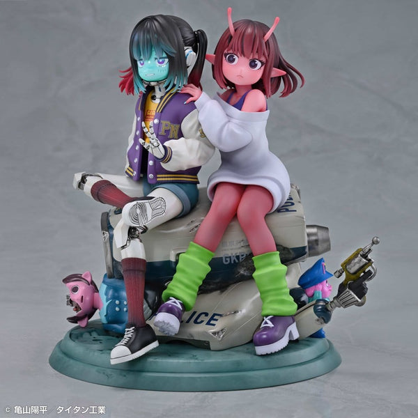 Milky Subway The Galactic Limited Express - Chiharu & Makina - PVC Figurer 2-Pack (18 cm)
