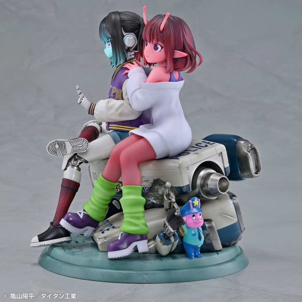 Milky Subway The Galactic Limited Express - Chiharu & Makina - PVC Figurer 2-Pack (18 cm)