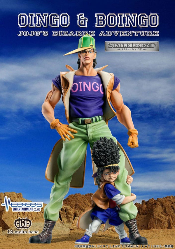 JoJo's Bizarre Adventure - Oingo & Boingo: Legend Ver. - PVC Figur (Forudbestilling)