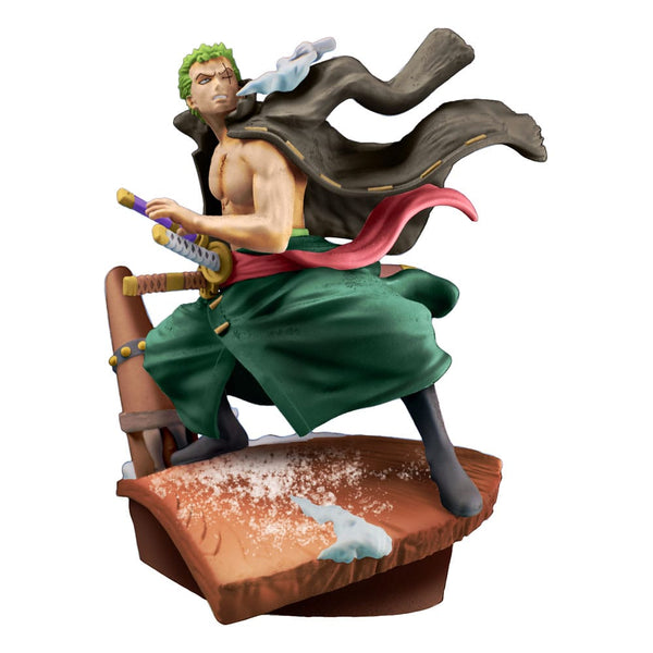 One Piece - Luffy, Chopper, Nami & Zoro: Petitrama Logbox Re Birth Egghead Set Ver. - PVC Figur