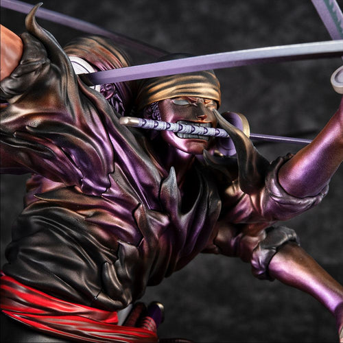 One Piece - Roronoa Zoro: Demon Spirit Kyuutouryuu Asura Ver. - Excellent Model P.O.P PVC Statue (17 cm)