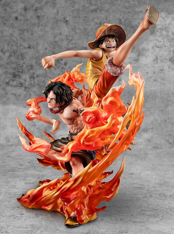 One Piece - Luffy & Ace: Bond between brothers 20th Limited Ver. - PVC Figur (Forudbestilling)