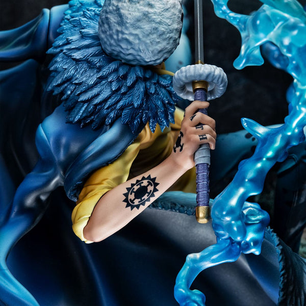 One Piece - Trafalgar Law The Surgeon of Death: Awaken Ver. - Portrait Of Pirates PVC Statue (27 cm)