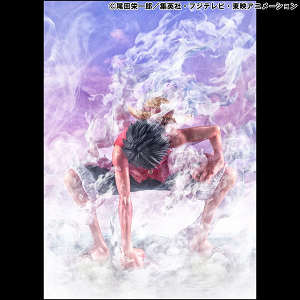 One Piece - Monkey D. Luffy: Gear 2 Limited Edition Ver. - P.O.P PVC Statue (19 cm)