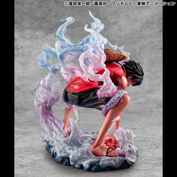 One Piece - Monkey D. Luffy: Gear 2 Limited Edition Ver. - P.O.P PVC Statue (19 cm)