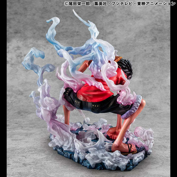 One Piece - Monkey D. Luffy: Gear 2 Limited Edition Ver. - P.O.P PVC Statue (19 cm)