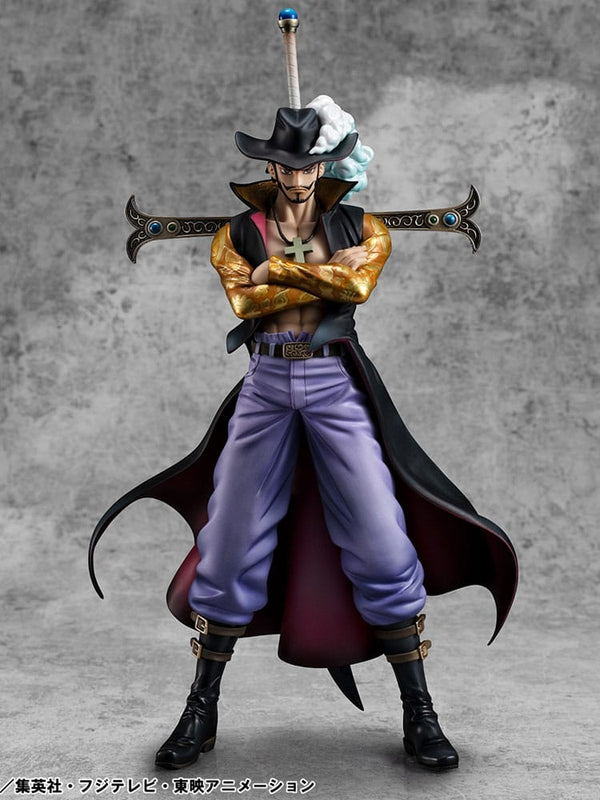 One Piece - Hawk Eye Dracule Mihawk: R Ver. - P.O.P SA-MAXIMUM PVC Statue (29 cm)