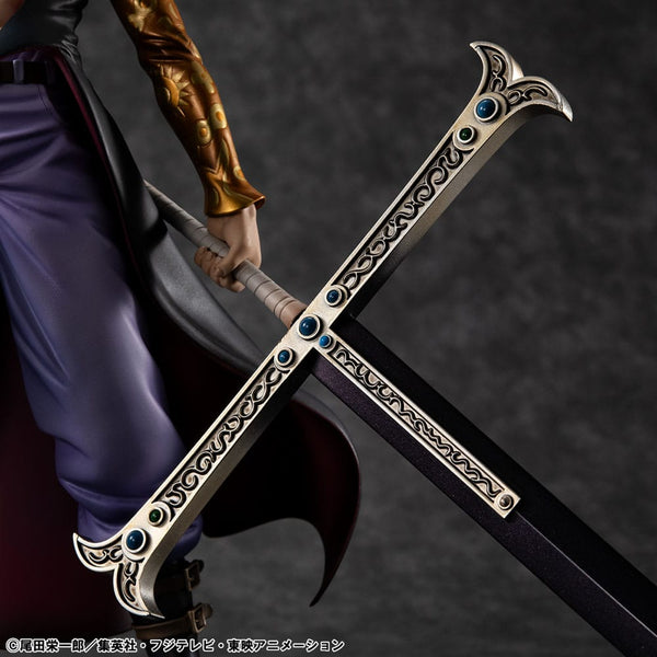One Piece - Hawk Eye Dracule Mihawk: R Ver. - P.O.P SA-MAXIMUM PVC Statue (29 cm)