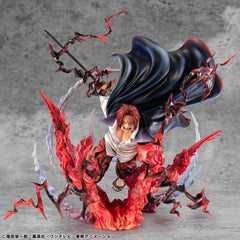 One Piece - Red-Haired Shanks Kamusari: P.O.P SA-MAXIMUM Ver. - PVC Statue (25 cm)
