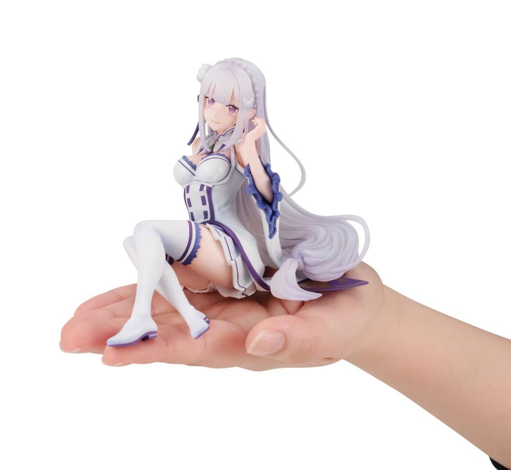 Re:Zero Starting Life in Another World - Emilia: World Melty Princess Palm Size Ver. - Prize Figur (forudbestilling)