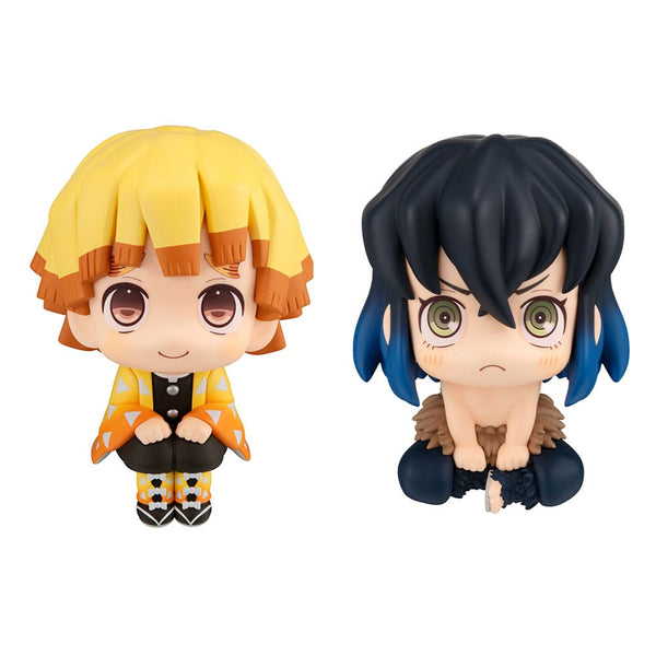 Kimetsu no Yaiba - Agatsuma Zenitsu: Smile & Inosuke Hashibira: Bossy Look Up Ver. – PVC Figur sæt (Forudbestilling)