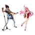 Macross 7 - Mylene Jenius & Nekki Basara: Fire Bomber Live Stage ver. - PVC figur