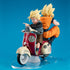 Dragon Ball Z - Son Goku & Son Gohan på Scooter: Desktop Real McCoy ver. - PVC figur