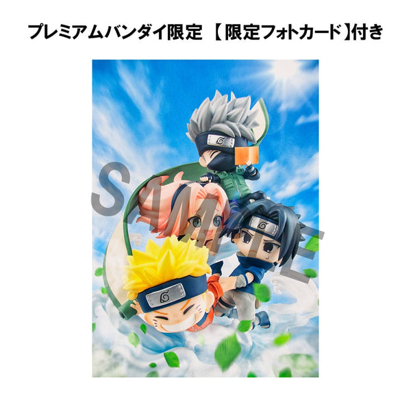 Naruto - Team 7: FigUnity med print ver. - PVC Figur