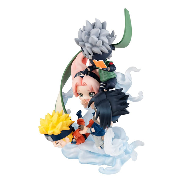 Naruto - Team 7: FigUnity med print ver. - PVC Figur