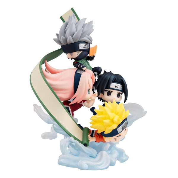 Naruto - Team 7: FigUnity med print ver. - PVC Figur