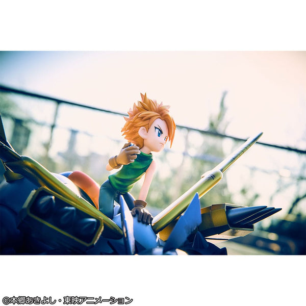 Digimon Adventure - Metal Garurumon & Ishida Yamato - G.E.M. PVC Statue (30 cm)