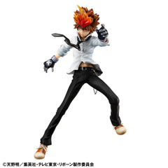 Katekyo Hitman Reborn! - Tsunayoshi Sawada & Kyoya Hibari & Reborn - G.E.M. Series PVC Statue Sæt (21 cm)
