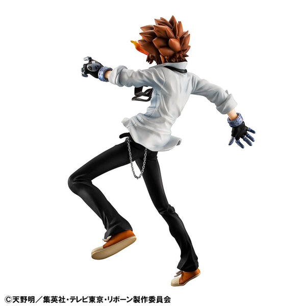 Katekyo Hitman Reborn! - Tsunayoshi Sawada & Kyoya Hibari & Reborn - G.E.M. Series PVC Statue Sæt (21 cm)