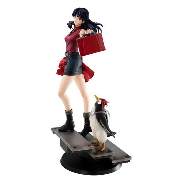 Rebuild of Evangelion - Misato Katsuragi & Pen Pen - Gals PVC Statue (25 cm)