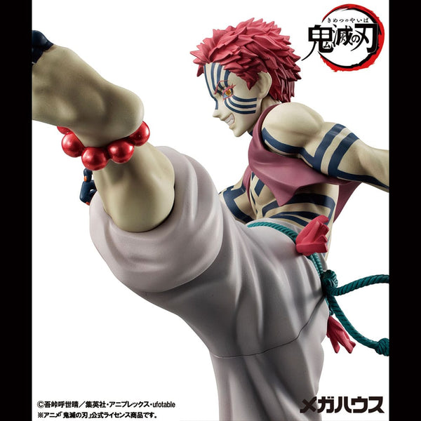 Demon Slayer: Kimetsu no Yaiba - Akaza: Upper Three Ver. - G.E.M. PVC Statue (19 cm)