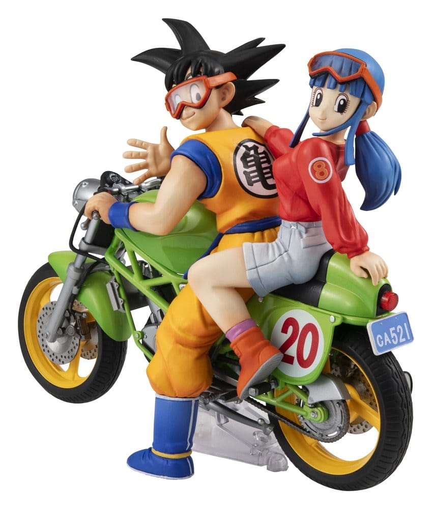 Dragon Ball Z - Son Goku & Chichi: Limited Repeat Ver. - Desktop Real McCoy PVC Figur (15 cm)