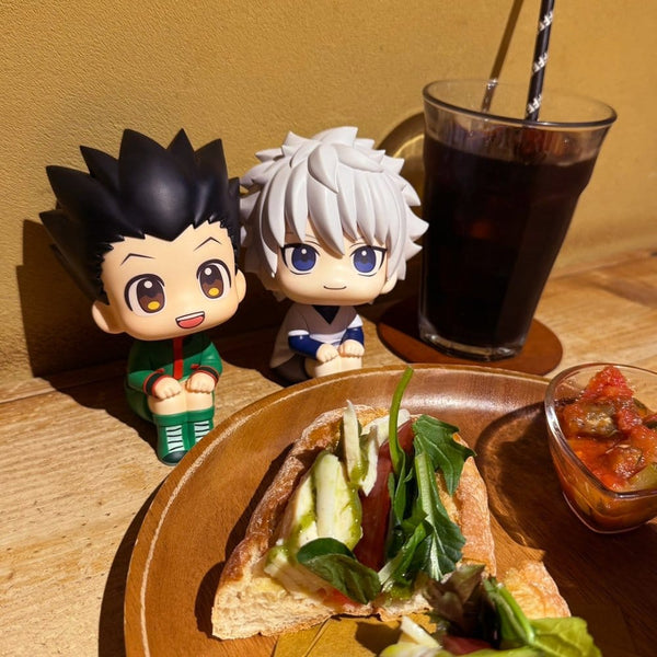 Hunter x Hunter - Gon Freecss & Killua Zoldyck - Look Up PVC Figurer 2-Pack (11 cm) (med gave)