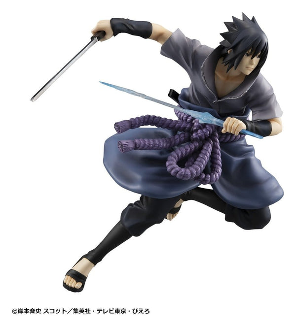 Naruto Shippuden - Sasuke Uchiha: Great Ninja War Ver. - G.E.M. Serie PVC Figur (23 cm)