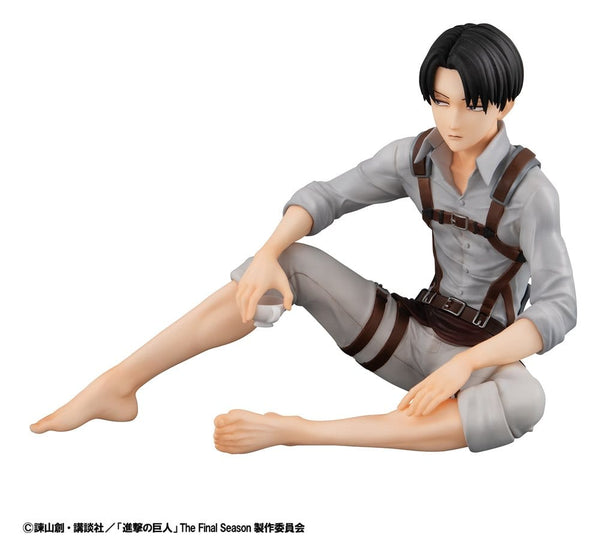 Attack on Titan - Levi: Squad Captain Ver. - G.E.M. Serie PVC Figur (9 cm)
