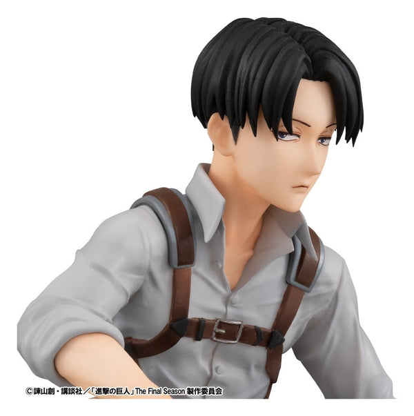 Attack on Titan - Levi: Squad Captain Ver. - G.E.M. Serie PVC Figur (9 cm)