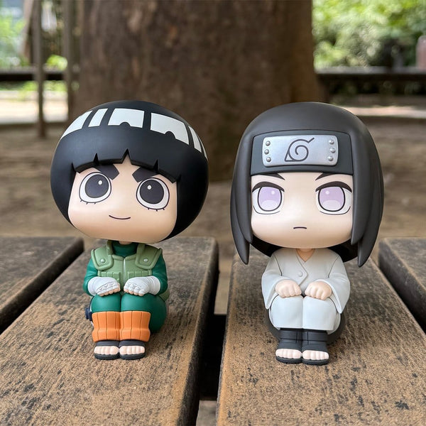 Naruto Shippuden - Rock Lee & Neji Hyuga - Look Up PVC Figures 2-Pack (11 cm) (inkl. gave)