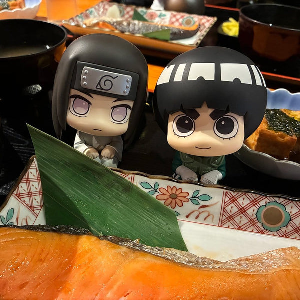 Naruto Shippuden - Rock Lee & Neji Hyuga - Look Up PVC Figures 2-Pack (11 cm) (inkl. gave)