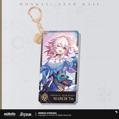 Honkai: Star Rail - March 7th - Akryl Nøglering (9 cm)
