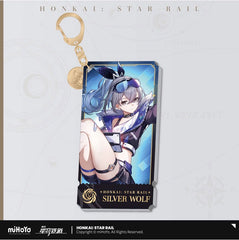 Honkai: Star Rail - Silver Wolf - Akryl Nøglering (9 cm)