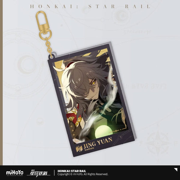 Honkai: Star Rail - Jing Yuan - Akryl Nøglering med Glitter (9 cm)