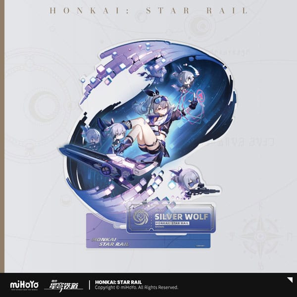 Honkai Star Rail - Silver Wolf: Splash art Ver.- Akryl Figur (Forudbestilling)
