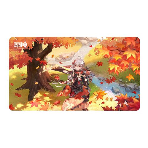 Genshin Impact - Kaedehara Kazuha: Scarlet Leaves Pursue Wild Waves - Musemåtte (70 x 40 cm)