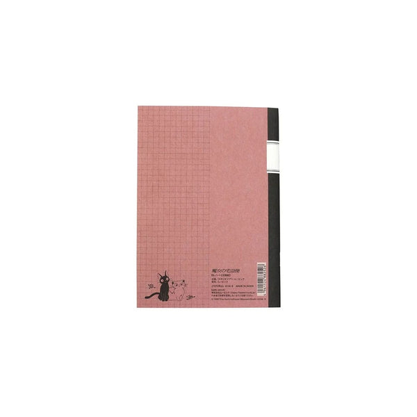 Kiki´s Delivery Service - Jiji - Retro Rød Notebog (12 x 18 cm)