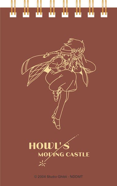 Howl´s Moving Castle - Sophie og Howl - Memoblok (11 x 7 cm)