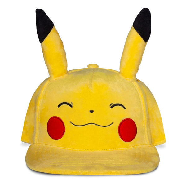 Pokemon - Smilende Pikachu - Snapback Kasket