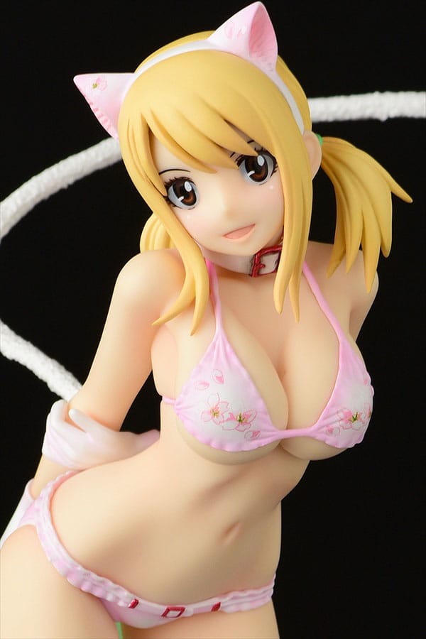 Fairy Tail - Lucy Heartfillia: Cherry blossom CAT Gravure Style ver. - 1/6 PVC figur