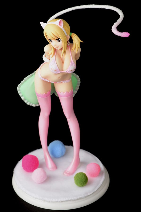 Fairy Tail - Lucy Heartfillia: Cherry blossom CAT Gravure Style ver. - 1/6 PVC figur (Forudbestilling)