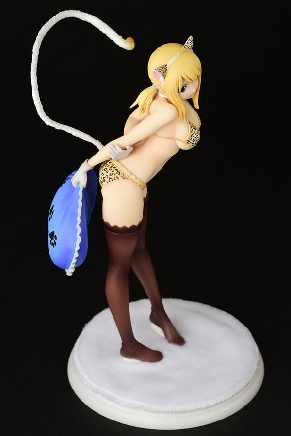 Fairy Tail - Lucy Heartfillia: Leopard print CAT Gravure Style ver. - 1/6 PVC figur