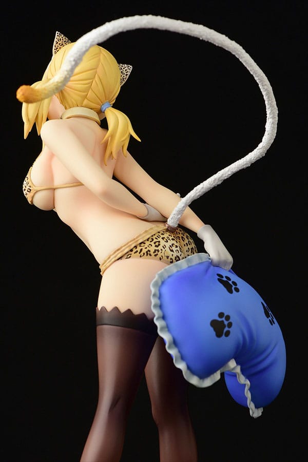 Fairy Tail - Lucy Heartfillia: Leopard print CAT Gravure Style ver. - 1/6 PVC figur