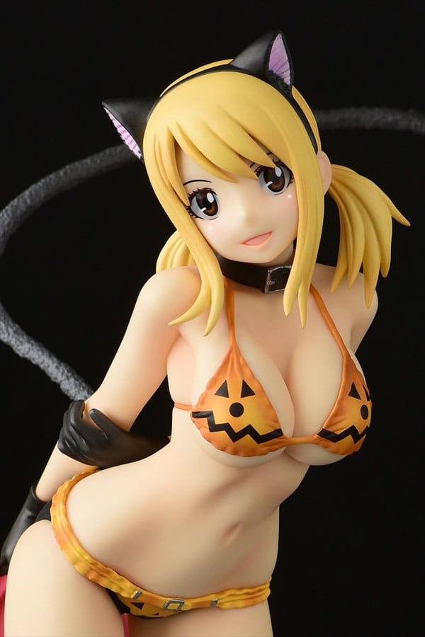 Fairy Tail - Lucy Heartfillia: Halloween CAT Gravure Style ver. - 1/6 PVC figur