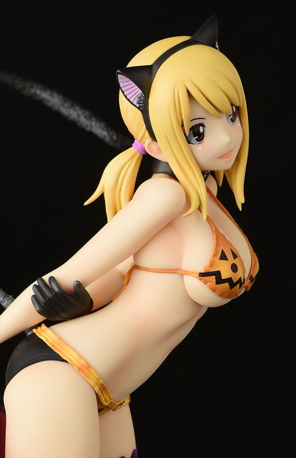 Fairy Tail - Lucy Heartfillia: Halloween CAT Gravure Style ver. - 1/6 PVC figur