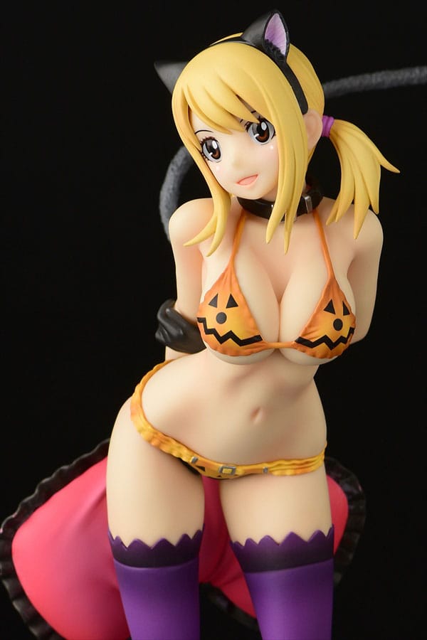 Fairy Tail - Lucy Heartfillia: Halloween CAT Gravure Style ver. - 1/6 PVC figur