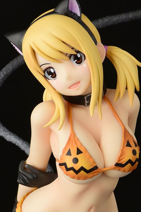 Fairy Tail - Lucy Heartfillia: Halloween CAT Gravure Style ver. - 1/6 PVC figur