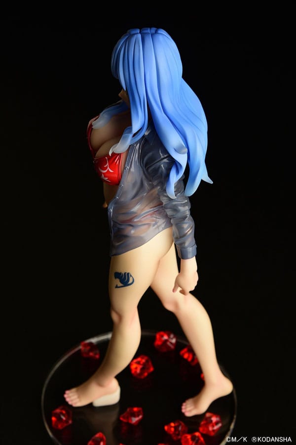 Fairy Tail - Juvia Lockser: Gravure Style See-Through Red Bikini ver. - 1/6 PVC figur