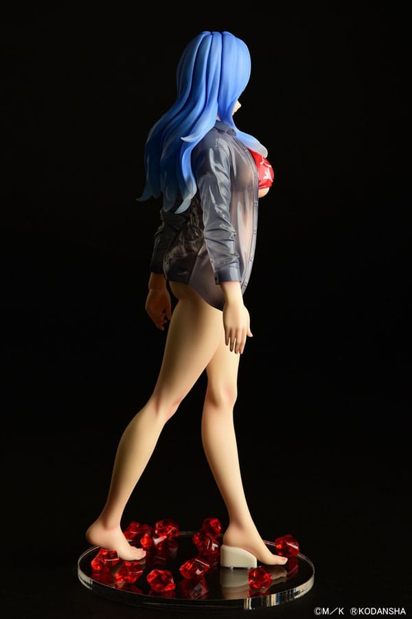 Fairy Tail - Juvia Lockser: Gravure Style See-Through Red Bikini ver. - 1/6 PVC figur